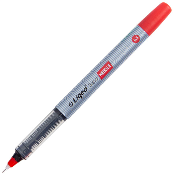 LIQEO İĞNE UÇLU KALEM 0.5 KIRMIZI 5004I05