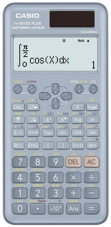 CASIO HESAP MAKİNESİ BİLİMSEL FX-991ES PLUS-2BU MAVİ (2.NESİL)