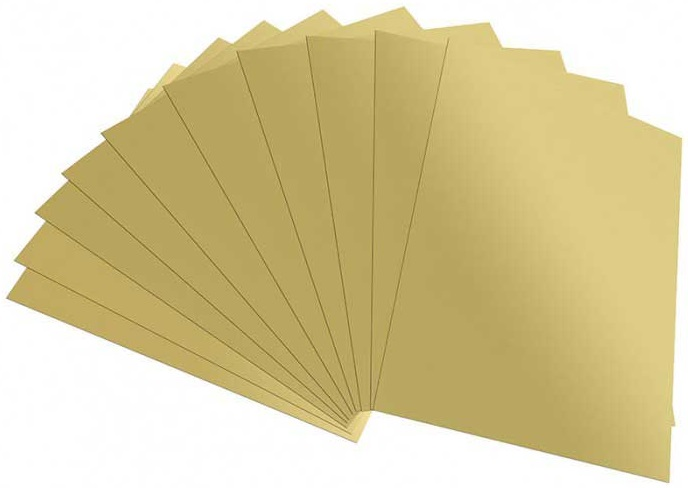 LİNO AYNALI KARTON 50x70 SARI 10 LU 2708JQ-S