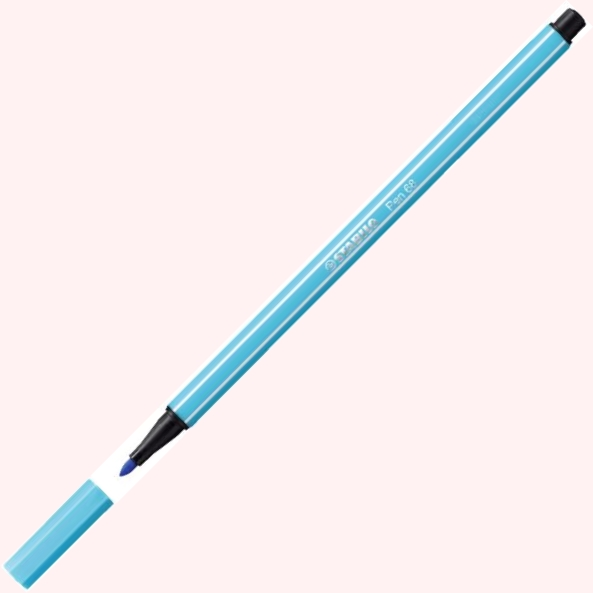 STABILO KEÇELİ KALEM PEN 68 GÖKYÜZÜ MAVİSI 68/57