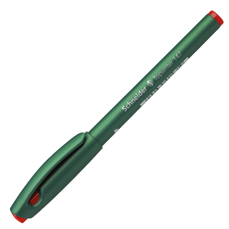 SCHNEIDER FİBER UÇLU KALEM TOPWRITER 147 0.6 KIRMIZI 1472 SCR057