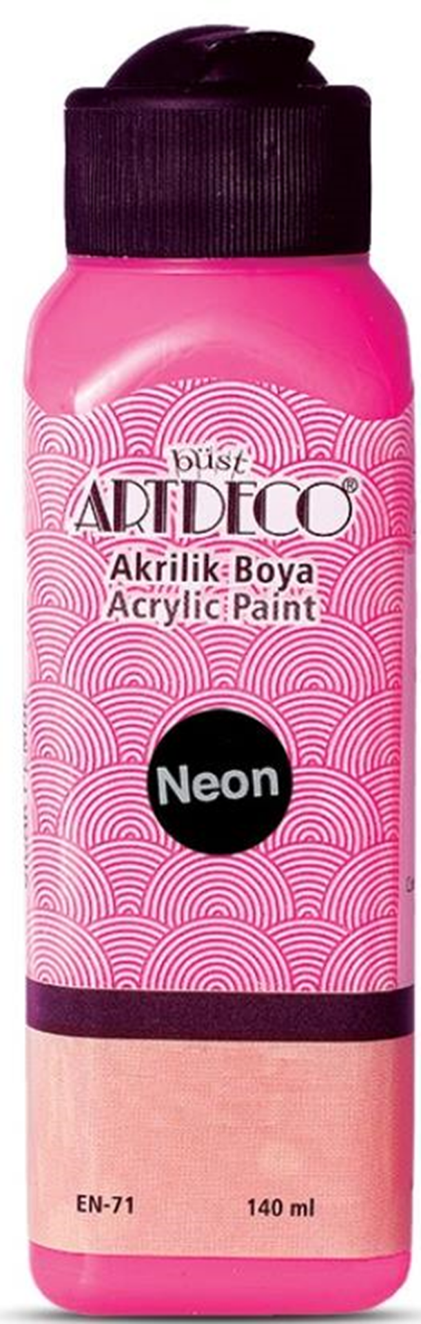ARTDECO AKRİLİK BOYA NEON 140 ML PEMBE Y-070R-930