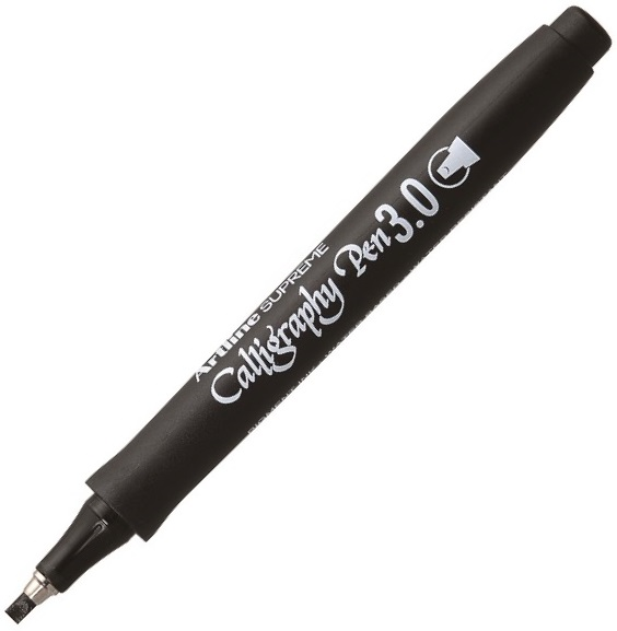 ARTLINE KALİGRAFİ KALEMİ SUPREME CALLIGRAPHY PEN 243 3.0 SİYAH A-EPF-243 BLACK