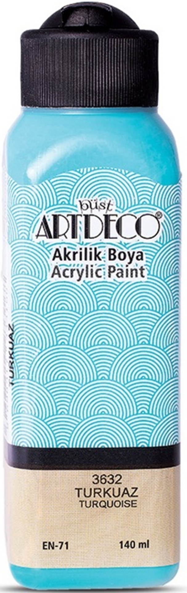 ARTDECO AKRİLİK BOYA 140 ML TURKUAZ Y-070R-3632