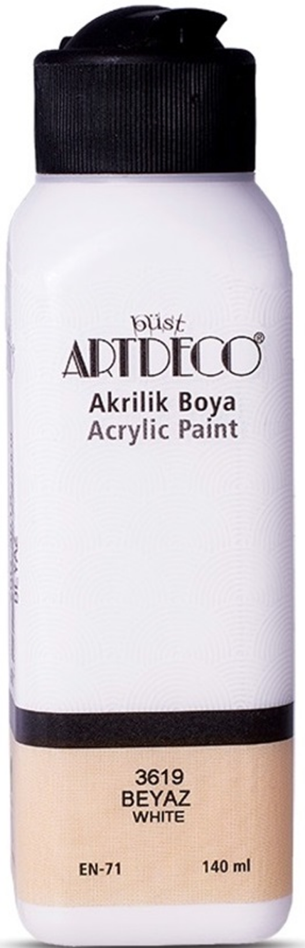 ARTDECO AKRİLİK BOYA 140 ML BEYAZ Y-070R-3619