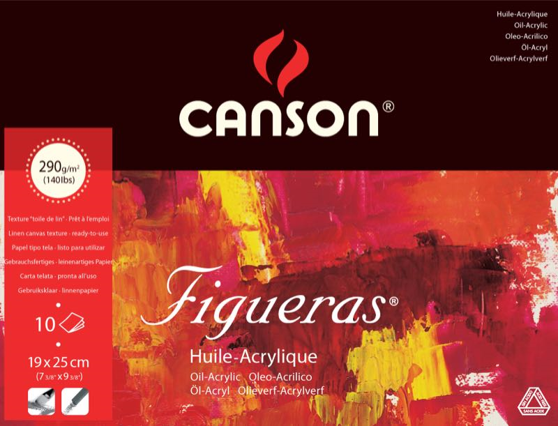 CANSON YAĞLI BOYA BLOĞU 19x25 290 GR 10 SF 200857220