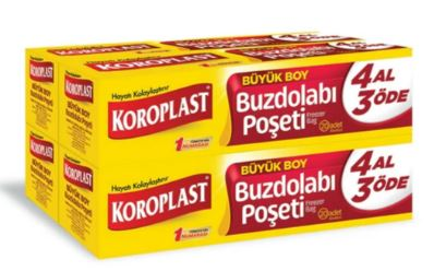 KOROPLAST BUZDOLABI POŞETİ BÜYÜK BOY 30x45 20 Lİ 4 AL 3 ÖDE PR00320