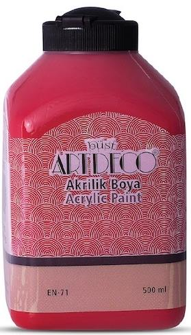 ARTDECO AKRİLİK BOYA 500 ML ÇİLEK KIRMIZ Y-070L-3675