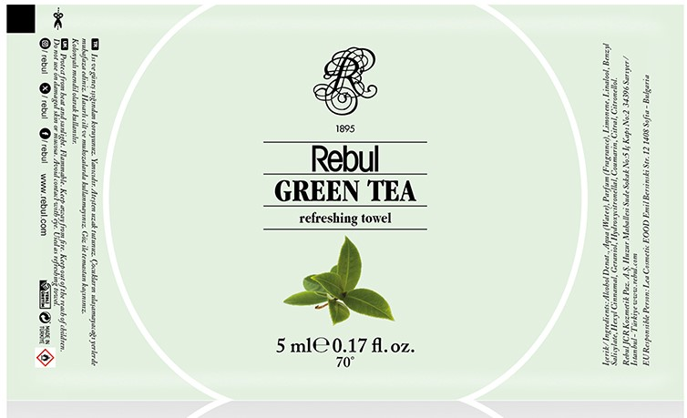 REBUL KOLONYALI MENDİL GREEN TEA TM1107.00028