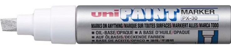 UNİ BOYAMA MARKÖRÜ PAINT PX-30 4.0-8.5 GÜMÜŞ