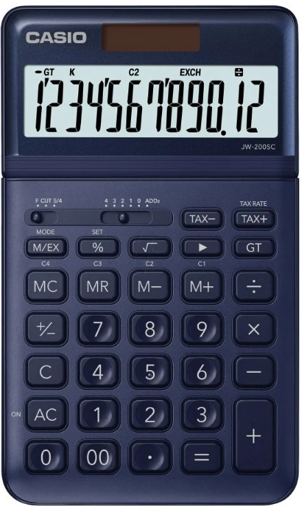 CASIO HESAP MAKİNESİ MASAÜSTÜ JW-200SC-NY LACİ