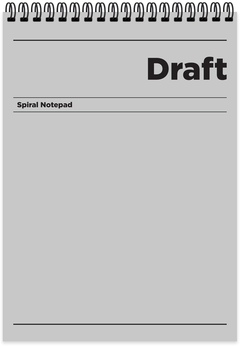 KESKİN BLOKNOT DRAFT A4 KARTON KAPAK HAFİF KAĞIT 80 YP. ÇİZGİLİ 140531