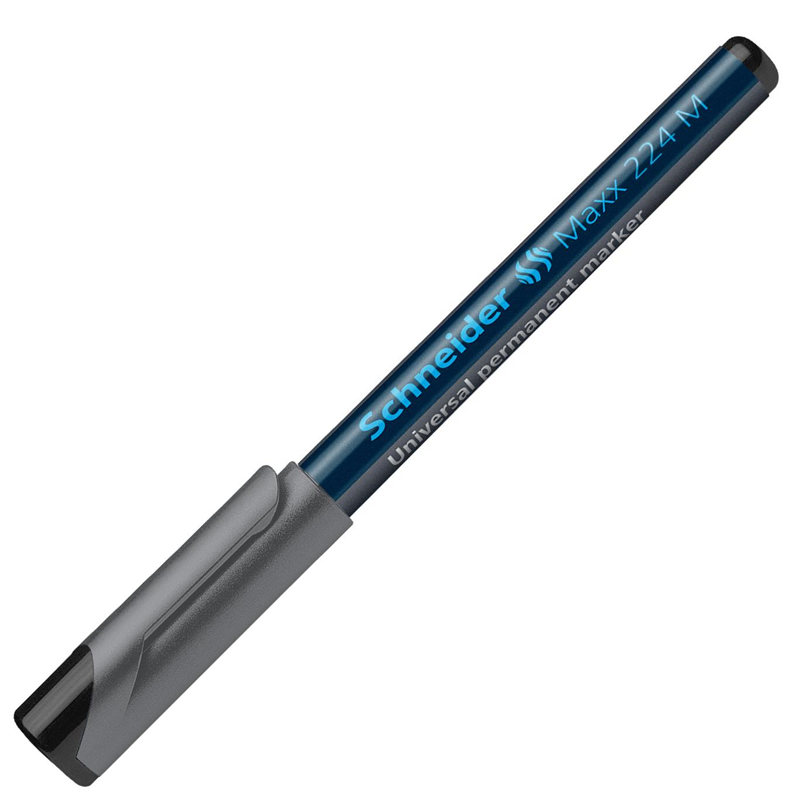 SCHNEIDER ASETAT KALEMİ MAXX 224 M UÇ SİYAH SCP10