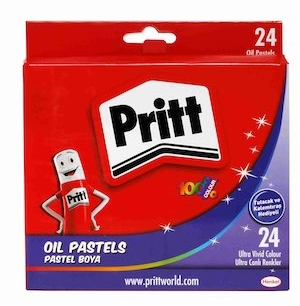 PRITT PASTEL BOYA KARTON KUTU 24 RENK 1307853