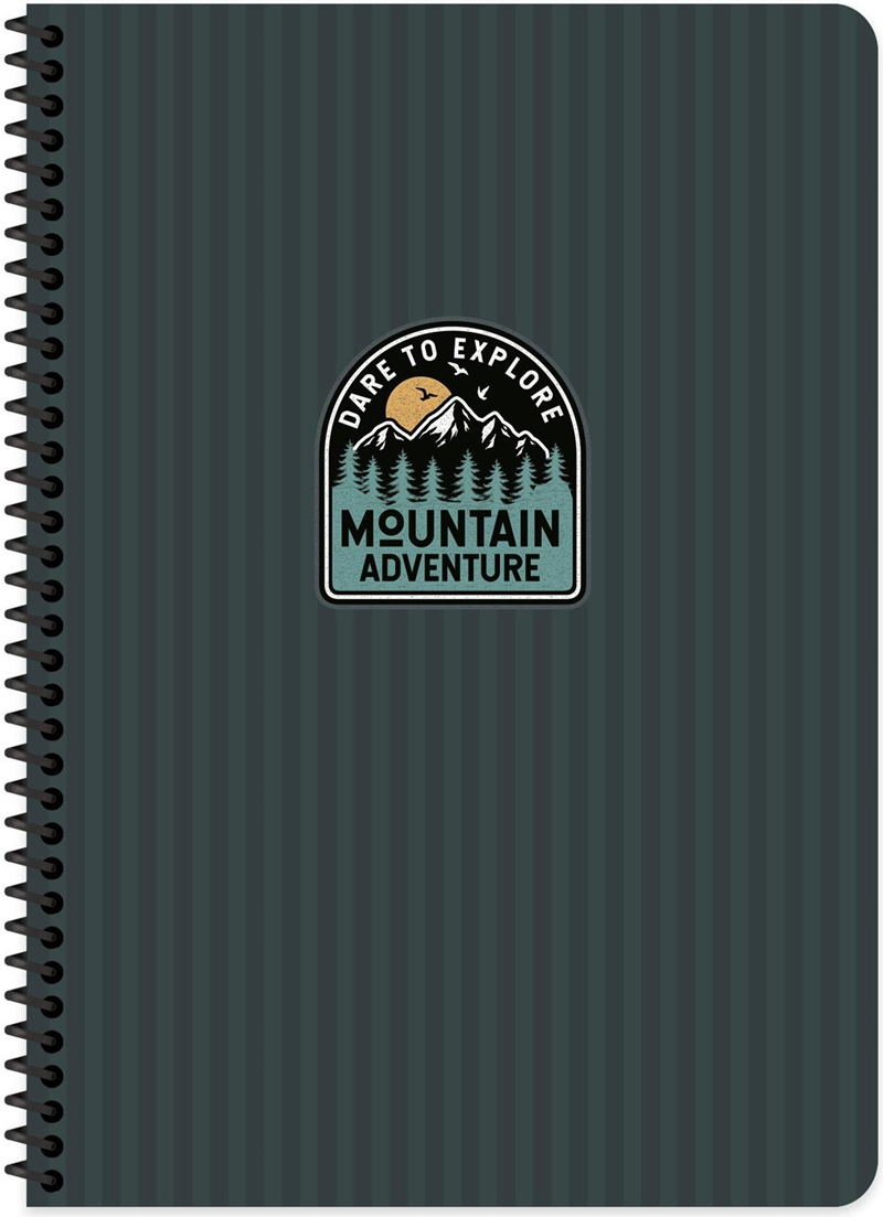 KESKİN DEFTER OUTDOOR A4 KARTON KAPAK SPİRALLİ 80 YP. DÜZ 385610