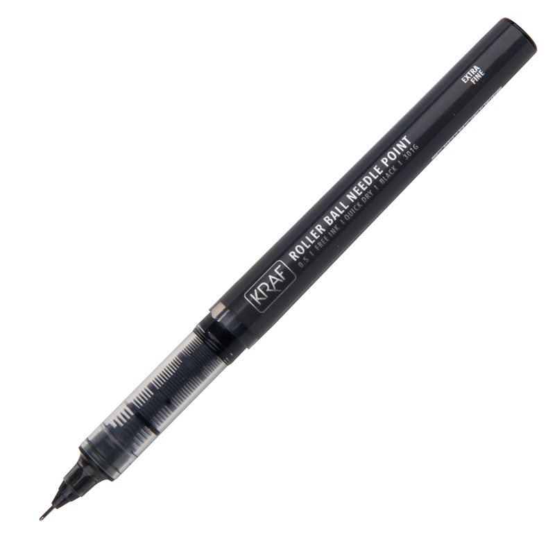 KRAF ROLLER KALEM İĞNE UÇ 0.5 301G SİYAH
