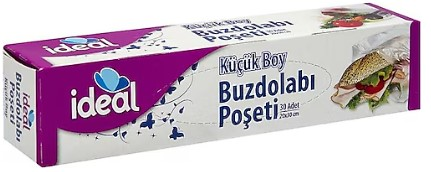 İDEAL BUZDOLABI POŞETİ KÜÇÜK BOY 20x30 30 LU ST01700082