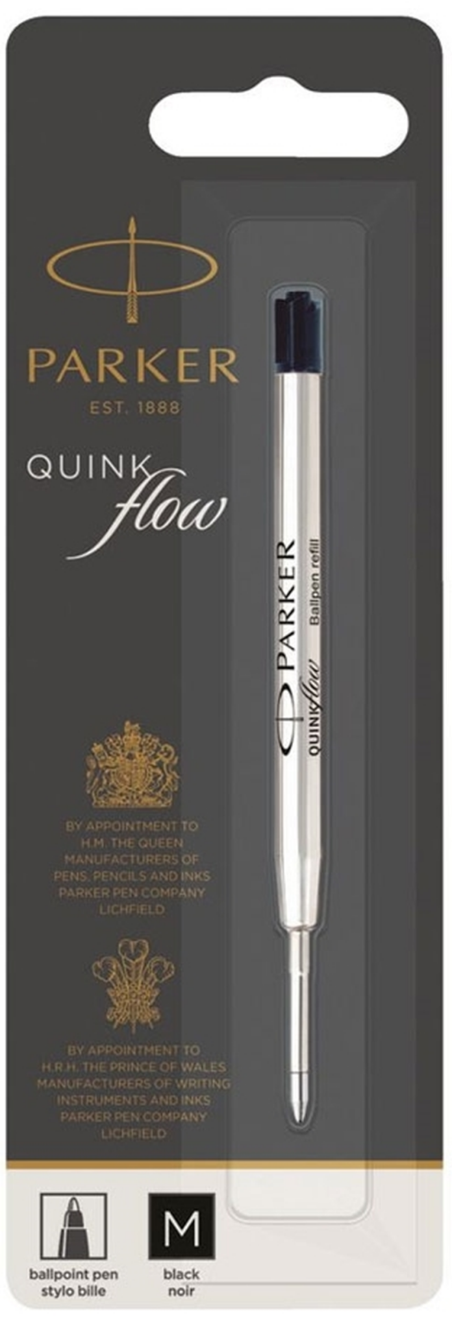 PARKER TÜKENMEZ KALEM REFİLİ M UÇ SİYAH 1950369