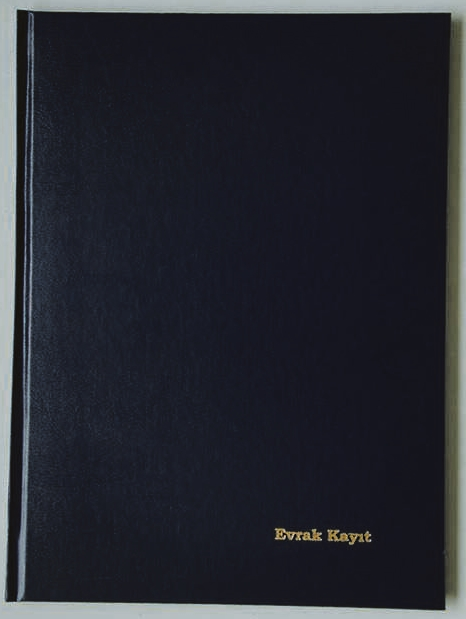 DİLMAN EVRAK KAYIT DEFTERİ CİLTLİ 22.5x32 96 YP 5012