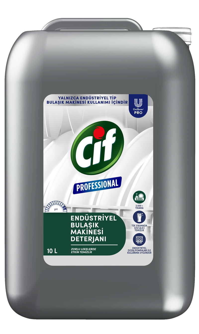 CİF PROFESSİONAL ENDÜSTRİYEL BULAŞIK MAKİNESİ DETERJANI 10 LT 69654160