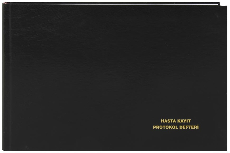 DİLMAN HASTA KAYIT PROTOKOL DEFTERİ CİLTLİ 22.5x32 96 YP YATAY 5040