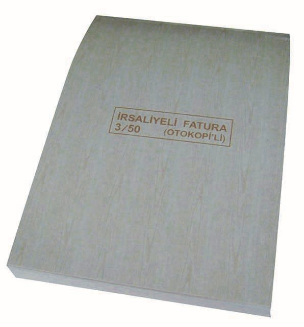 DİLMAN İRSALİYELİ FATURA 3/50 4 NÜSHA 4124