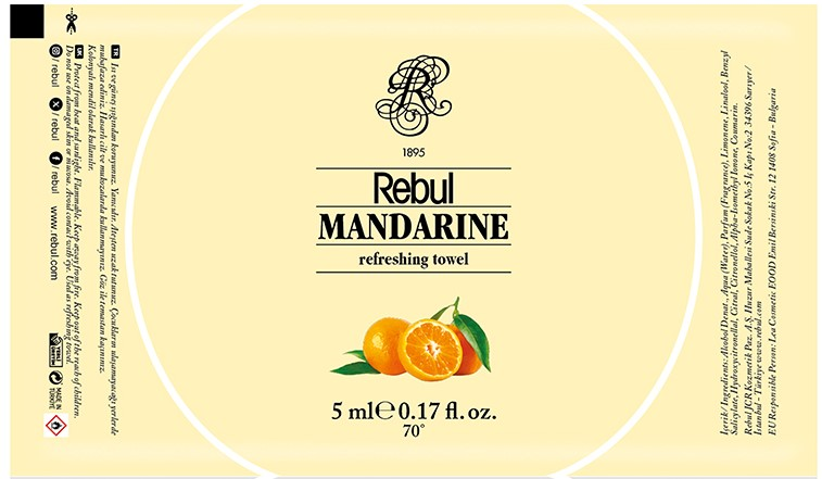 REBUL KOLONYALI MENDİL MANDARINE TM1107.00023