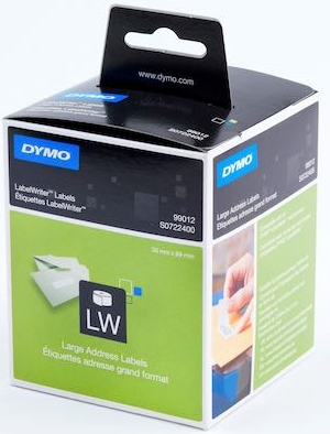 DYMO ETİKET LW GENİŞ ADRES 89x36MM 520 ADET 0722400-99012