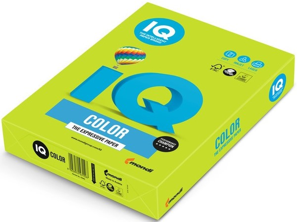 IQ RENKLİ FOTOKOPİ KAĞIDI 500 LÜ A4 80 g/m² KÜF YEŞİLİ NE1328-LG46