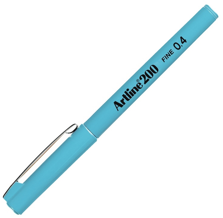 ARTLINE FINELINER KALEM FINE 200N 0.4 AÇIK MAVİ A-EK-200N L.BLU