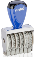 SIRDAŞ NUMARATÖR 5MM 6 HANE 1656