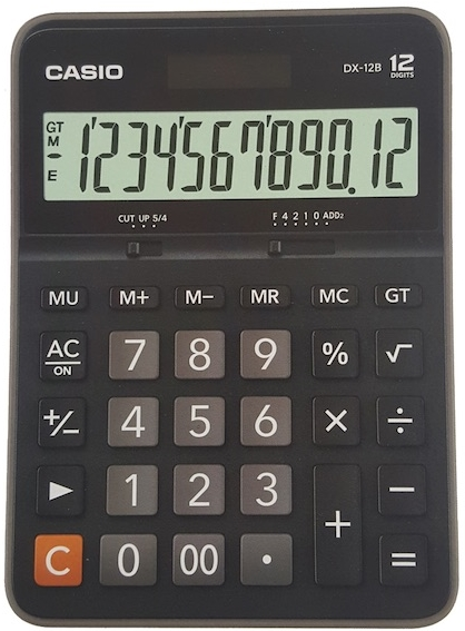 Dx-12b 12 Basamak Masaüstü Ekonomik Hesap Makinesi