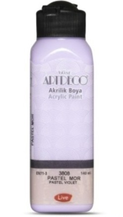 ARTDECO AKRİLİK BOYA PASTEL 140 ML MOR Y-070R-3808