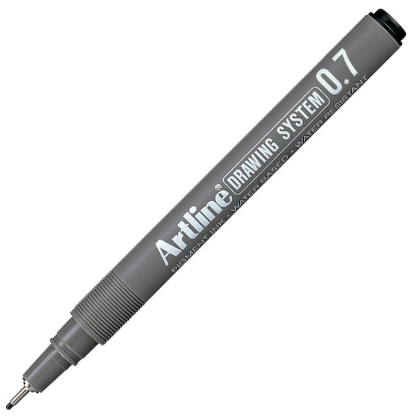 ARTLINE ÇİZİM KALEMİ DRAWING SYSTEM 237 0.7 SİYAH A-EK-237 BLACK