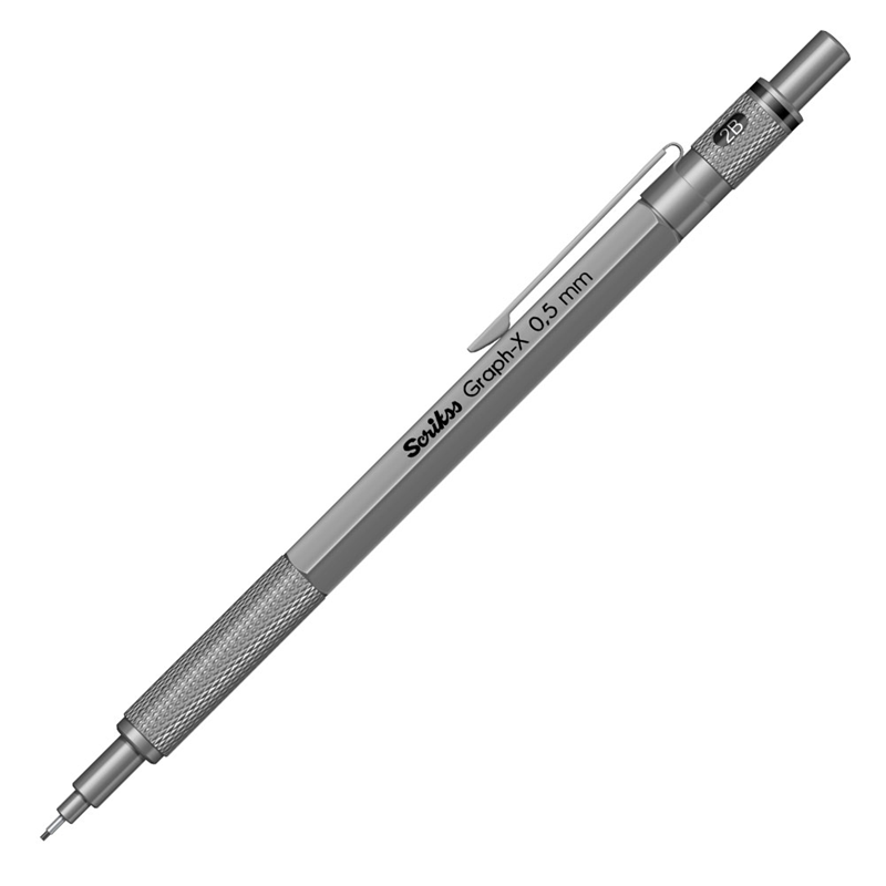 SCRIKSS VERSATİL KALEM GRAPH-X METAL 0.5 KURŞUN GRİ
