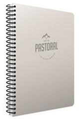 GIPTA DEFTER PASTORAL A4 SPİRALLİ PP KAPAK 96 YP. DÜZ 3246
