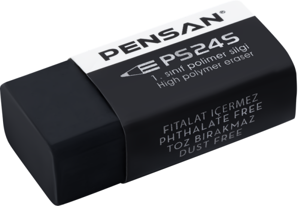 PENSAN SİLGİ PSS-24S 24 LÜ SİYAH