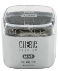 MAS ATAS CUBBIE RENKLİ 28MM SILVER 1301