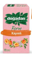DOĞADAN BİTKİ ÇAYI FORM KAYISILI 20 Lİ