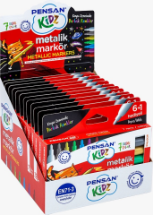 PENSAN KİDZ MARKÖR METALİK 7 RENK 99930