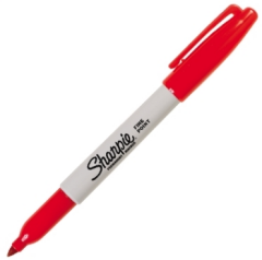 SHARPIE PERMANENT FINE YUVARLAK UÇ KIRMIZI S0810940