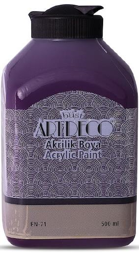 ARTDECO AKRİLİK BOYA 500 ML PATLICAN MOR Y-070L-3049