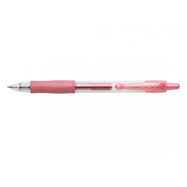 PILOT JEL KALEM G2 MEKANİZMALI 0.7 METALİK PEMBE BL-G2-7-MP
