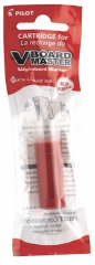 PILOT BEYAZ TAHTA KALEMİ V-BOARD MASTER  KARTUŞU KIRMIZI WBS-VBM-R