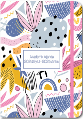 LİZ AJANDA 2024-25 17x24 HAFTALIK AKADEMİK AJAKD