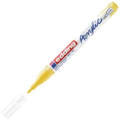 EDDING AKRİLİK MARKÖR İNCE UÇLU E-5300 TRAFİK SARI 905
