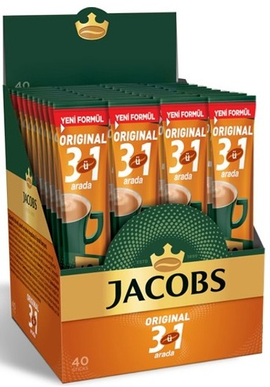 JACOBS KAHVE 3 Ü 1 ARADA 16 GR x 40 ADET 8053014
