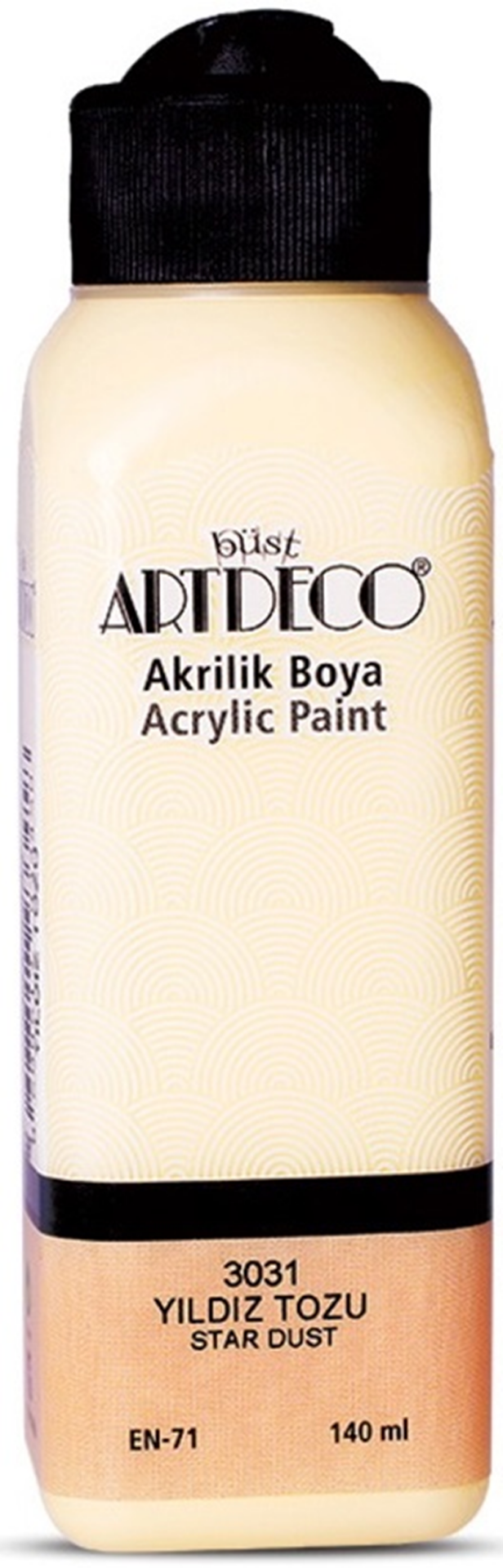 ARTDECO AKRİLİK BOYA 140 ML YILDIZ TOZU Y-070R-3031