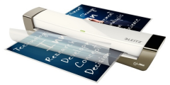 LEITZ LAMİNASYON MAKİNESİ A3 ILAM OFFICE L-7253 GÜMÜŞ PVC KAPLAMA