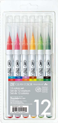 ZIG CLEAN COLOR REAL BRUSH RB-6000AT/12VA 12 Lİ